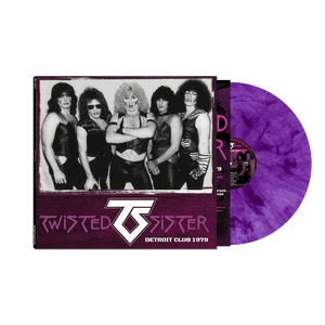 Twisted Sister - Detroit Club 1979 (Purple Marble Vinyl LP) - Cleopatra Records