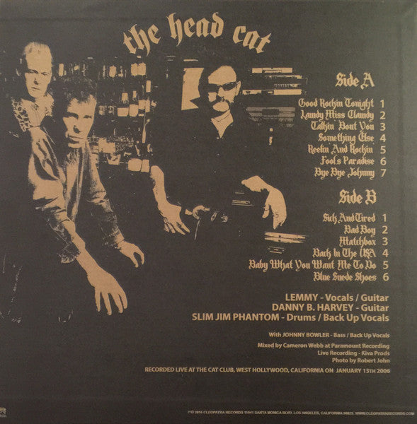 The Head Cat – Rock N Roll Riot On The Sunset Strip (Limitierte Auflage, klare LP)