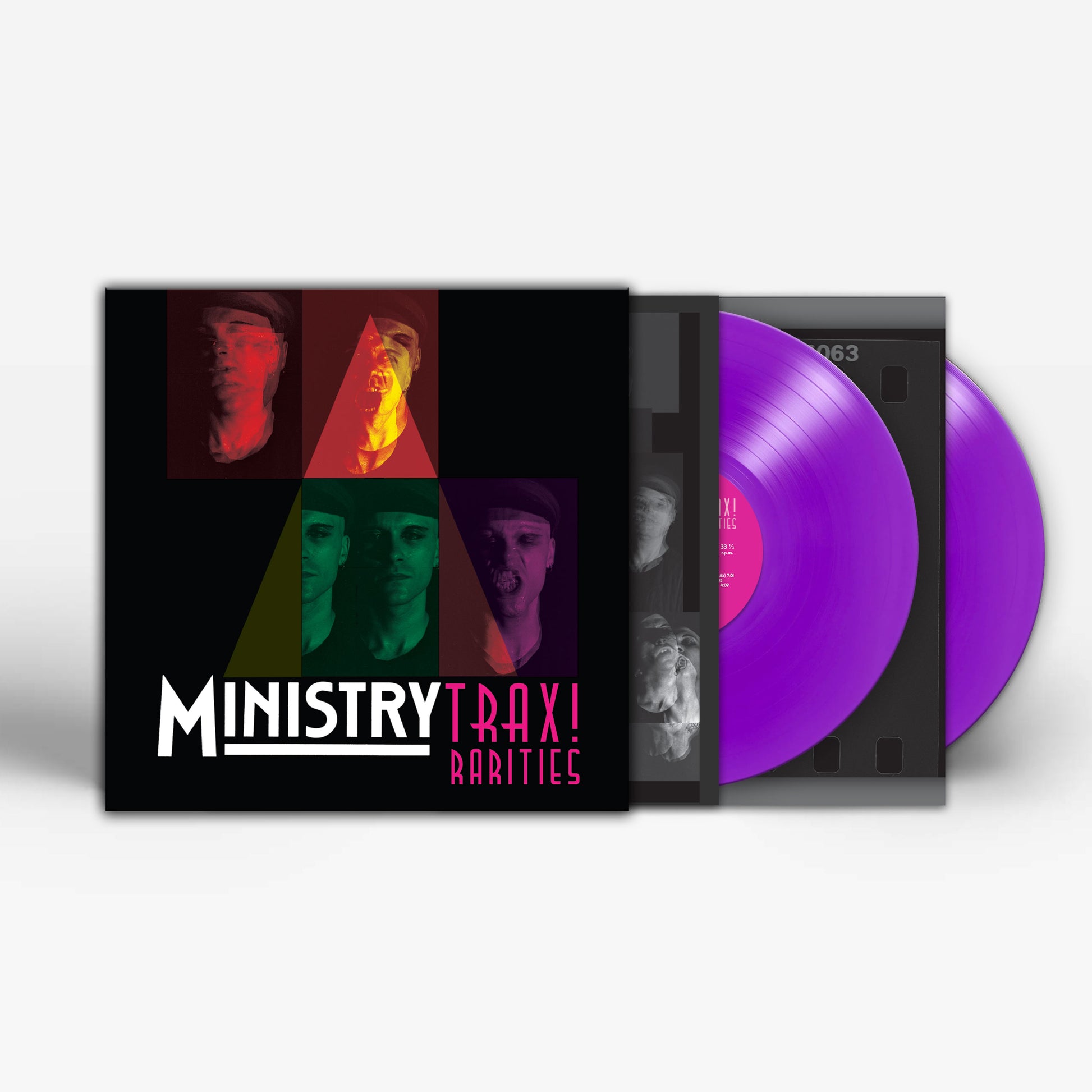 Ministry - Trax! Rarities (Limited Edition Purple Vinyl 2 LP) - Cleopatra Records