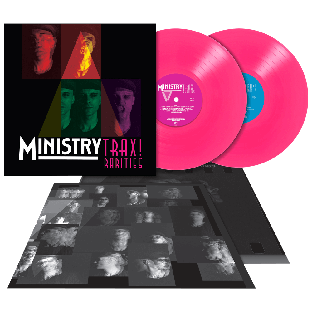 Ministry - Trax! Rarities (Limited Edition Colored 2 LP) - Cleopatra Records