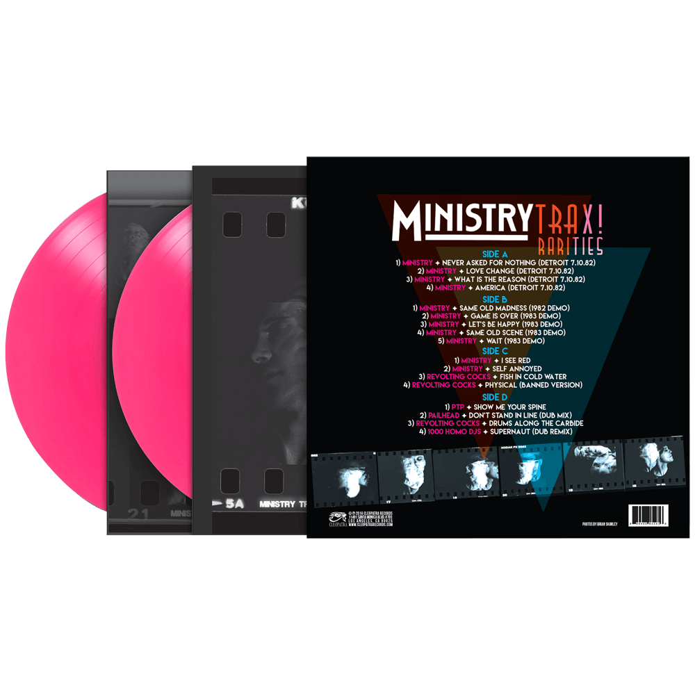 Ministry - Trax! Rarities (Limited Edition Colored 2 LP) - Cleopatra Records