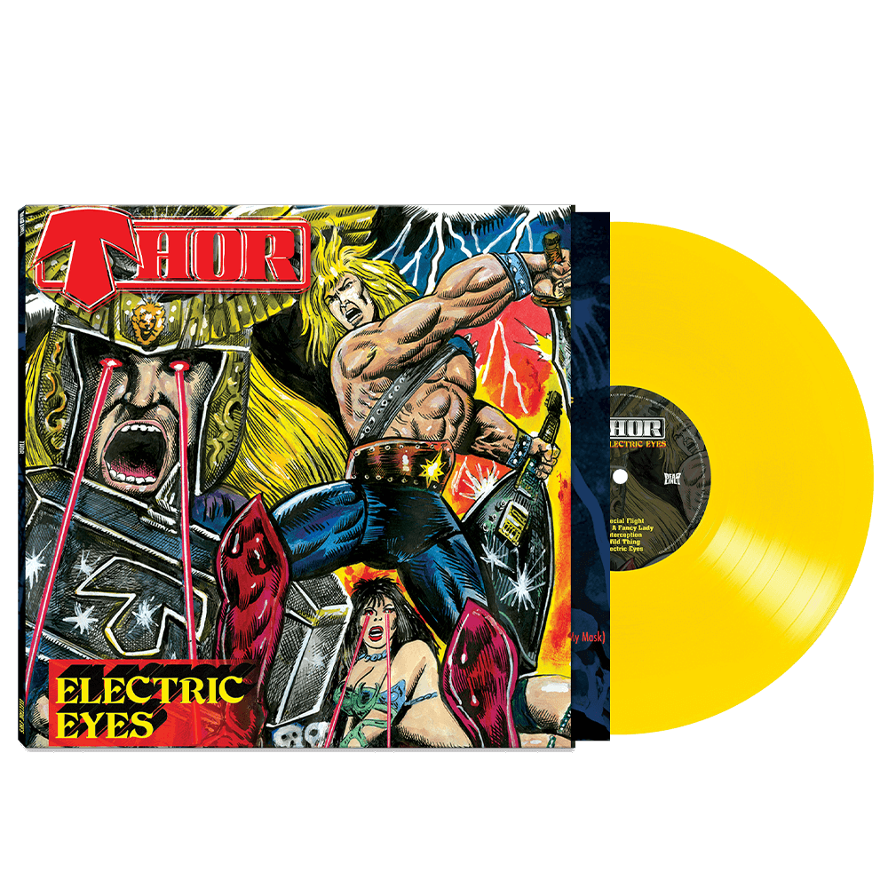 Thor - Electric Eyes (Yellow Vinyl) - Cleopatra Records