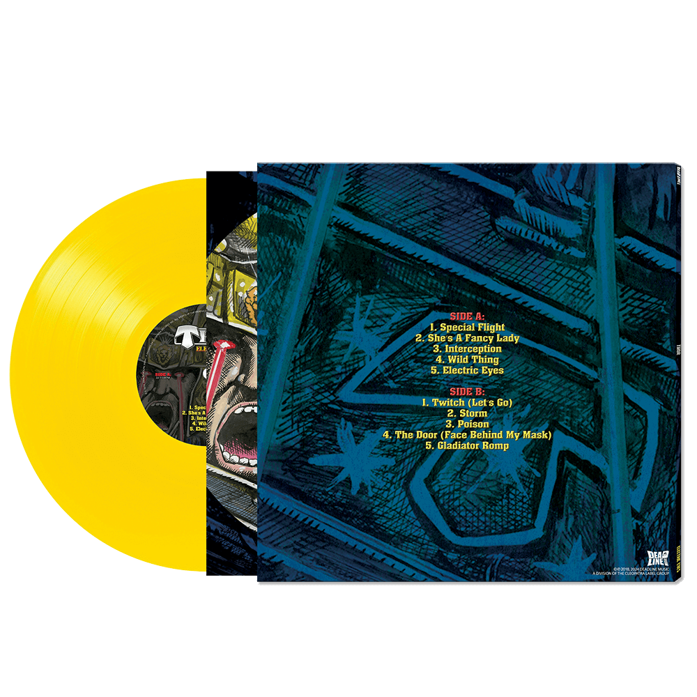 Thor - Electric Eyes (Yellow Vinyl) - Cleopatra Records