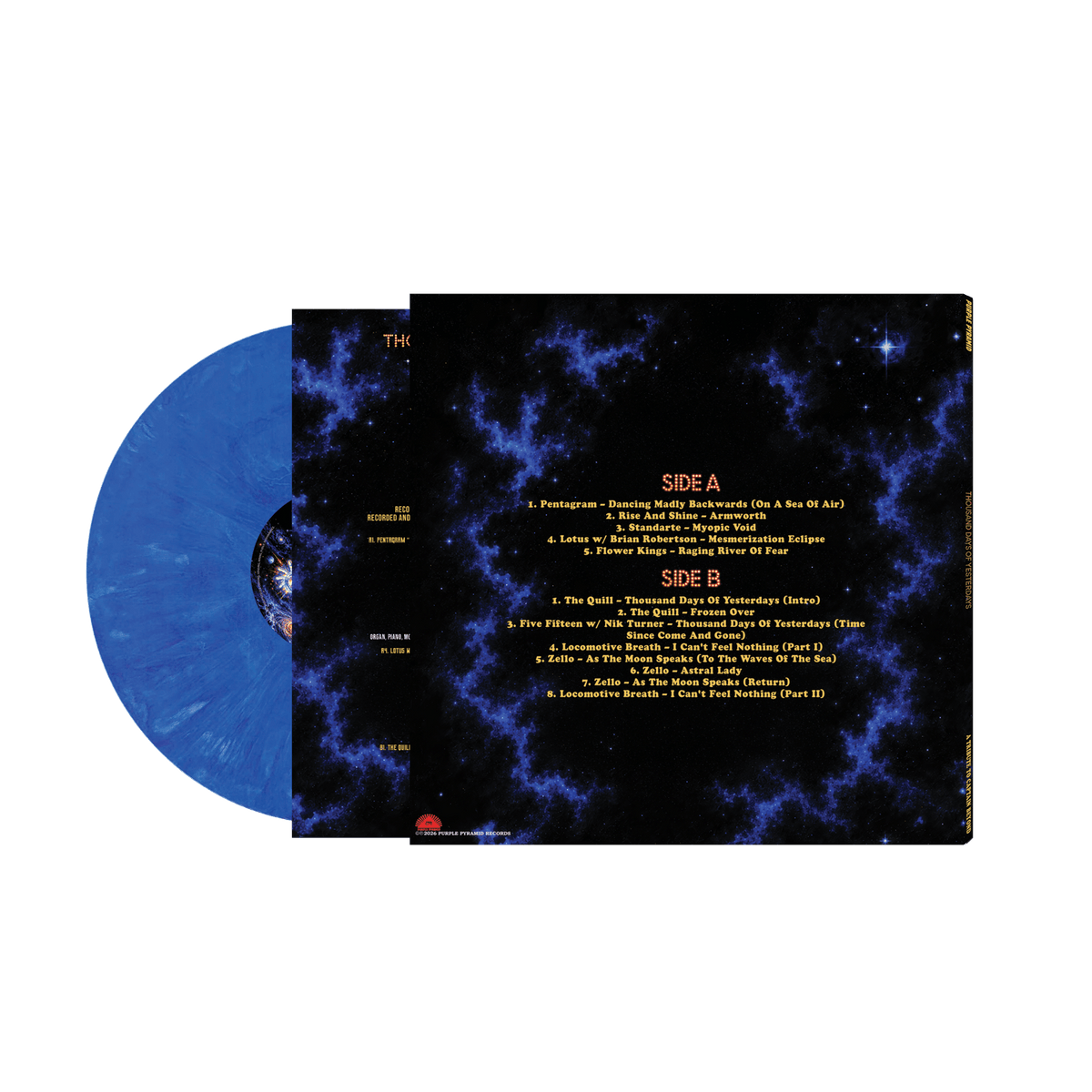 Thousand Days Of Yesterdays - A Tribute To Captain Beyond (Blue/White/Marble Vinyl LP)