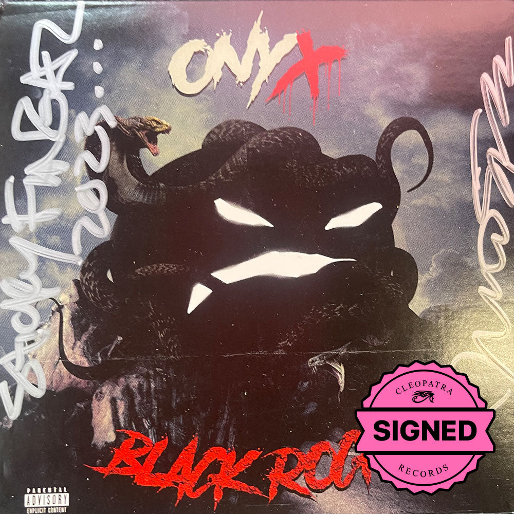 Onyx - Black Rock (CD - SIGNED) - Cleopatra Records