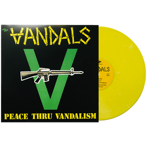 The Vandals - Peace Thru Vandalism (Limited Edition Yellow Vinyl) - Cleopatra Records