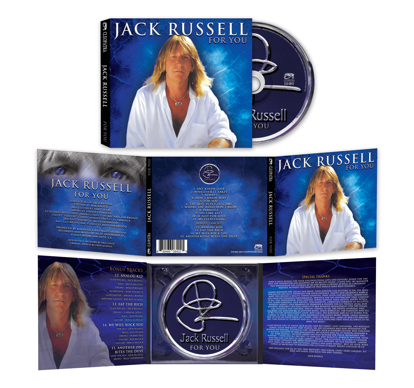 Jack Russell - For You (CD)