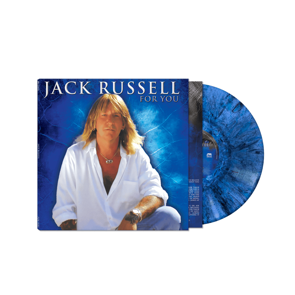 Jack Russell - For You (Blue Marble Vinyl LP) - Cleopatra Records