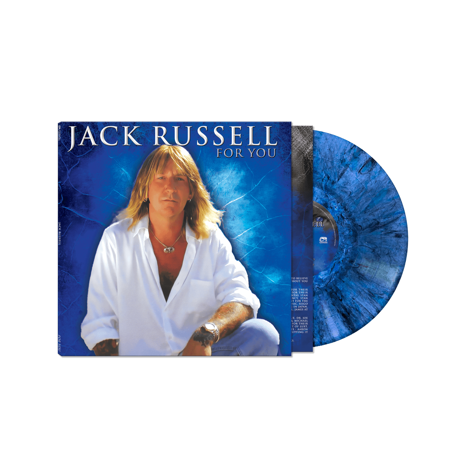 Jack Russell - For You (Blue Marble Vinyl LP)