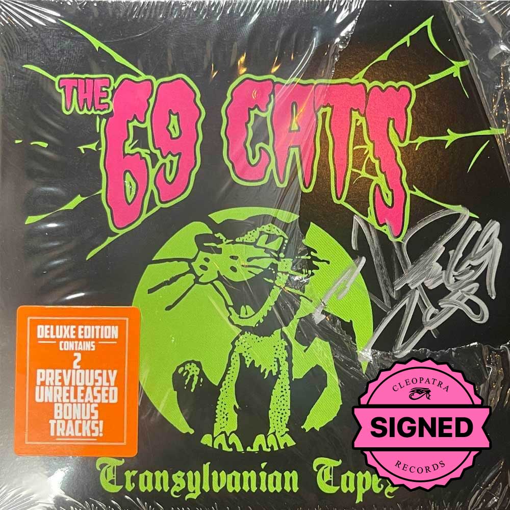 The 69 Cats – Transylvanian Tapes (Deluxe Edition CD - Signed)