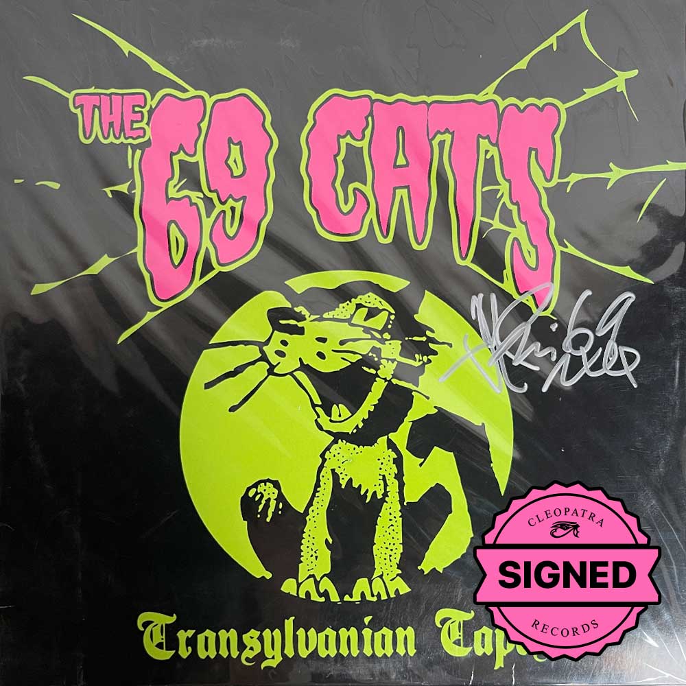 The 69 Cats – Transylvanian Tapes (Limited Edition Pink LP - Signed)