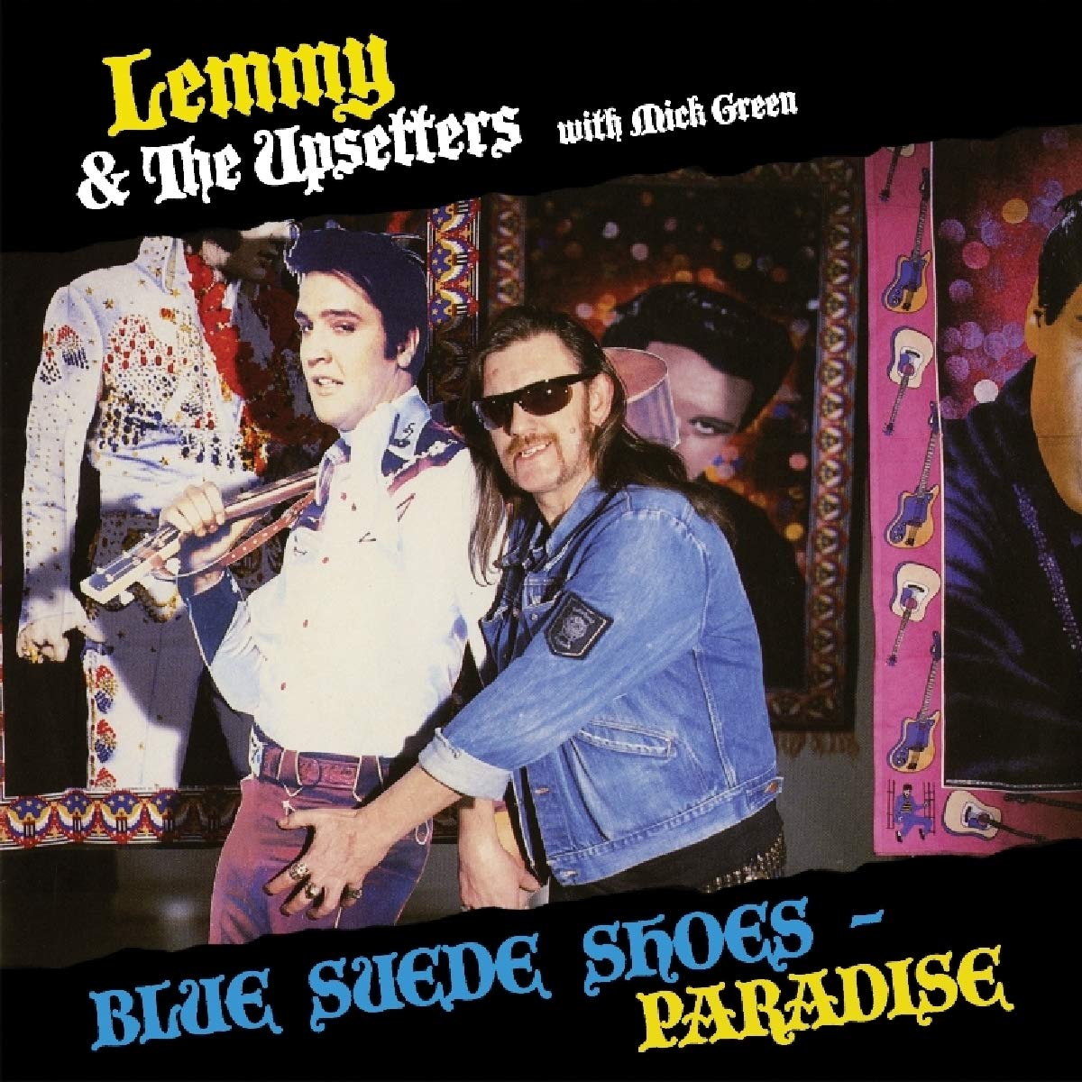 Lemmy & The Upsetters with Mick Green - Blue Suede Shoes - Paradise (Limited Edition Blue Vinyl) - Cleopatra Records