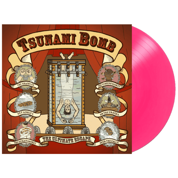 Tsunami Bomb - The Ultimate Escape (Limited Edition Pink Vinyl) - Cleopatra Records