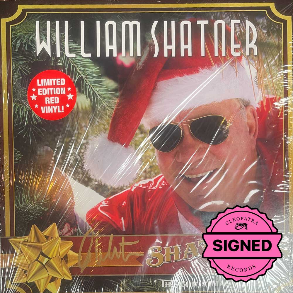 William Shatner - Shatner Claus - The Christmas Album (Red Vinyl - SIGNED)