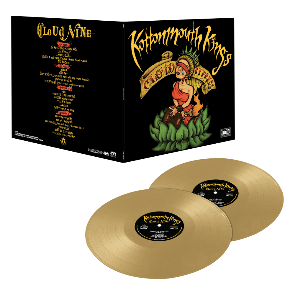 Kottonmouth Kings - Cloud Nine (Limited Edition Gold Double Vinyl) - Cleopatra Records