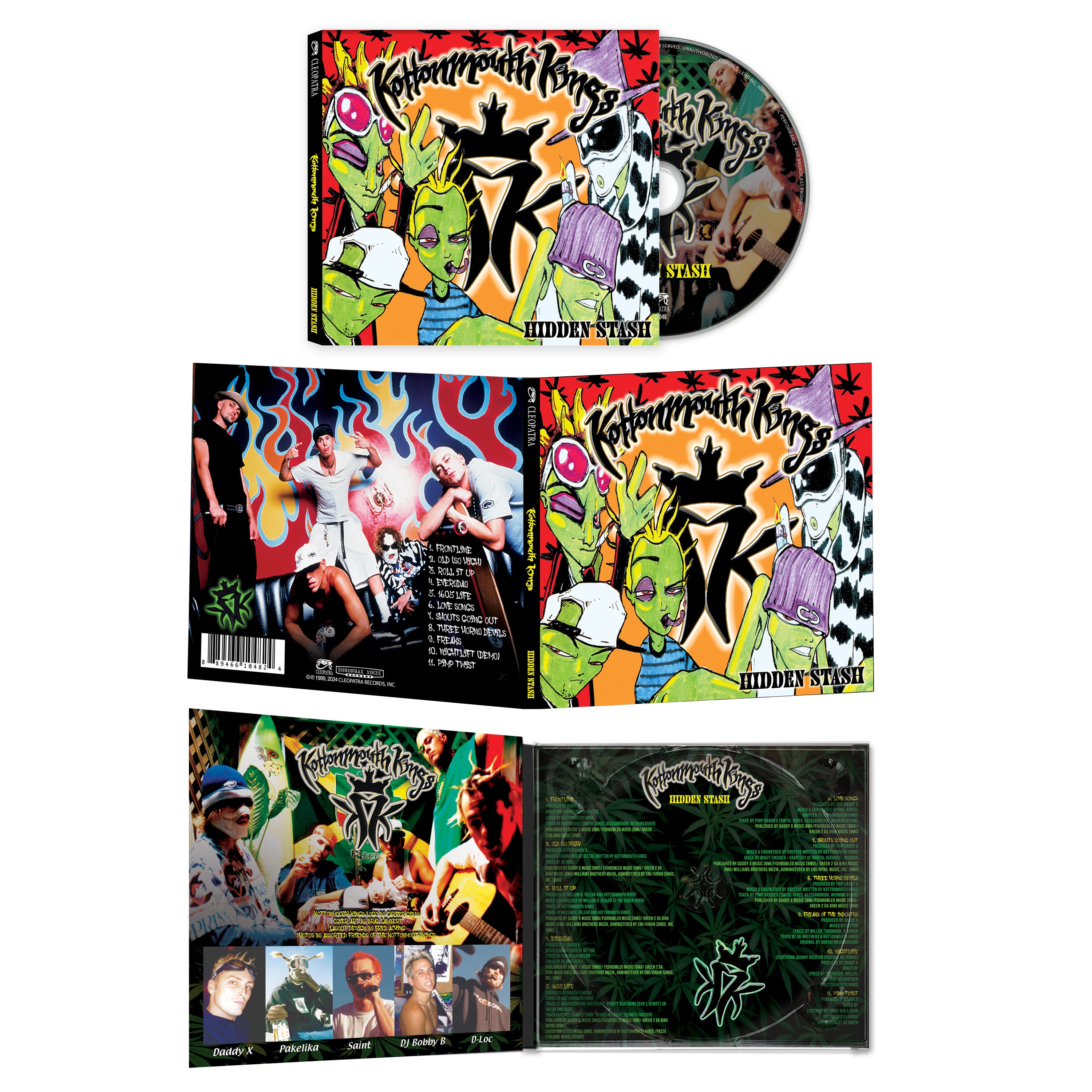 Kottonmouth Kings - Hidden Stash (CD Digipak) - Cleopatra Records