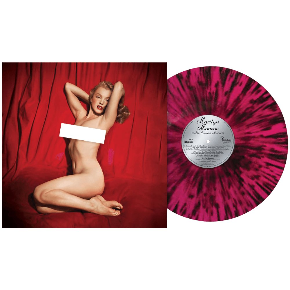 Marilyn Monroe - The Essential Masters (Limited Edition Pink Splatter Vinyl) - Cleopatra Records