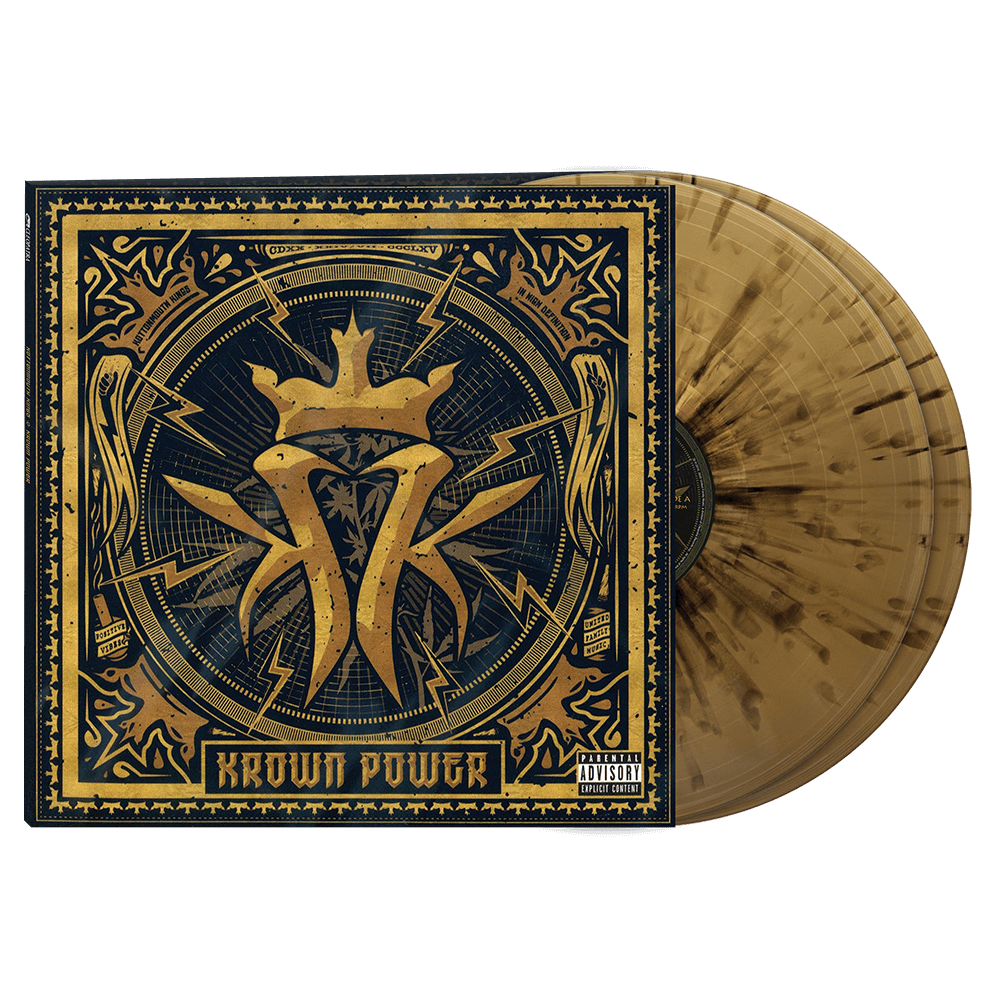 Kottonmouth Kings - Krown Power (Black-Gold Splatter Double Vinyl) - Cleopatra Records