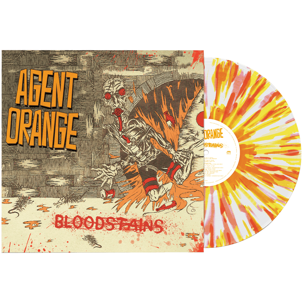 Agent Orange - Bloodstains (Limited Edition Colored Vinyl) - Cleopatra Records