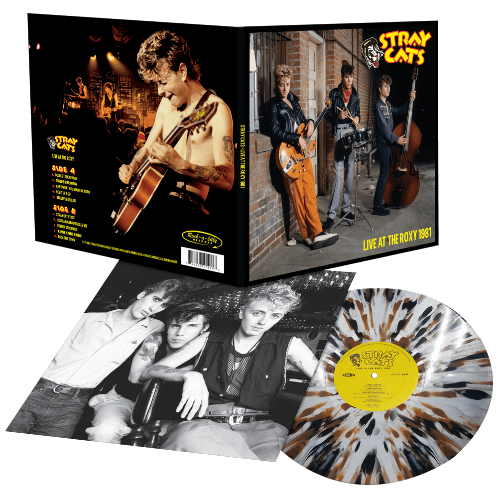 Stray Cats - Live At The Roxy 1981 (Limited Edition Splatter Vinyl)