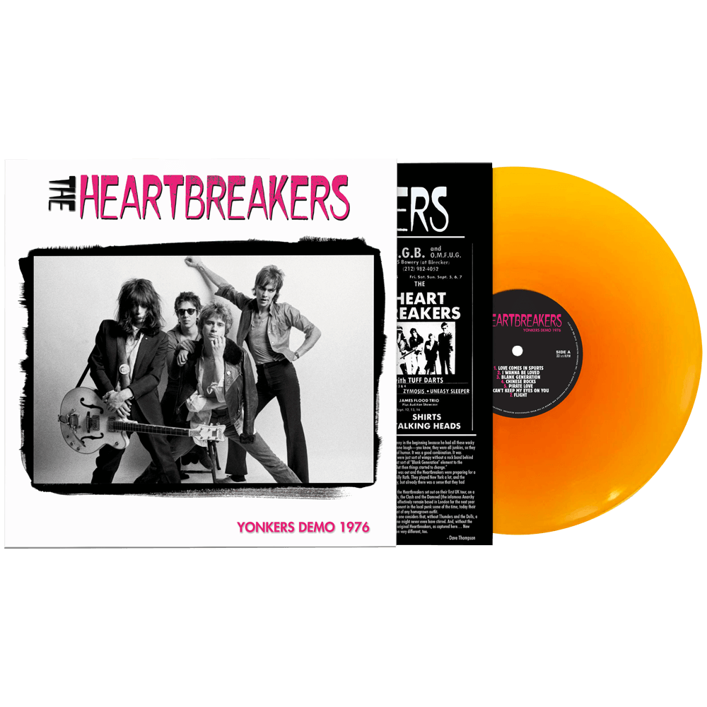 Johnny Thunders & The Heartbreakers - Yonkers Demo 1976 (Limited Edition Orange Vinyl)