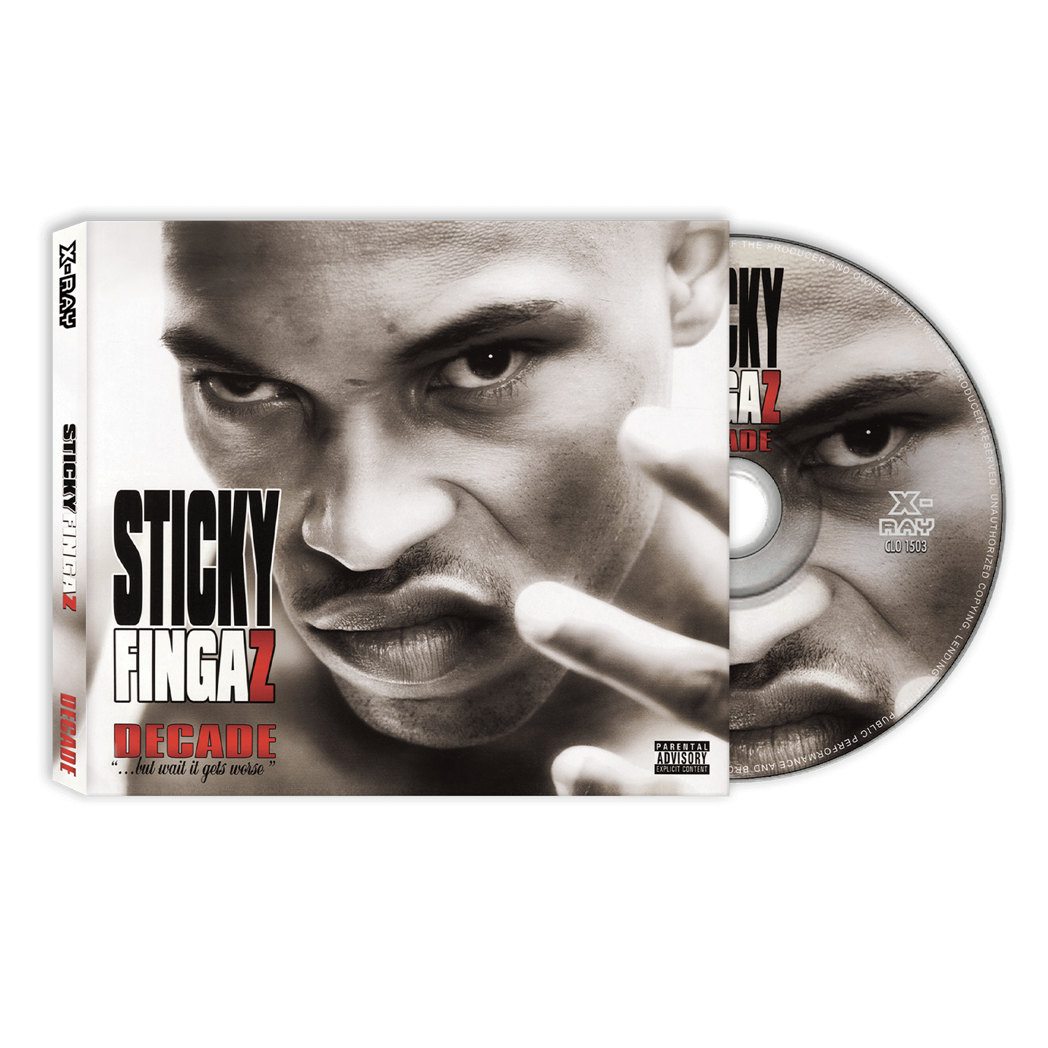 Sticky Fingaz - Decade...But Wait It Gets Worse (CD Digipak) - Cleopatra Records