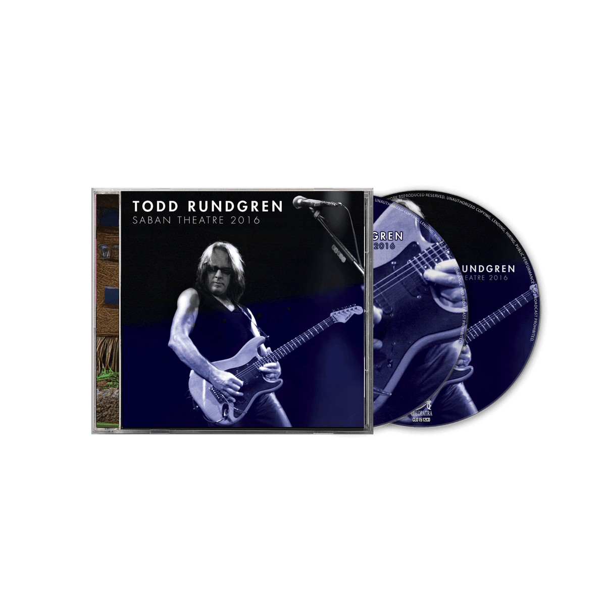 Todd Rundgren Cd Collection Todd Rundgren - Saban Theatre 2016 (2 CD)