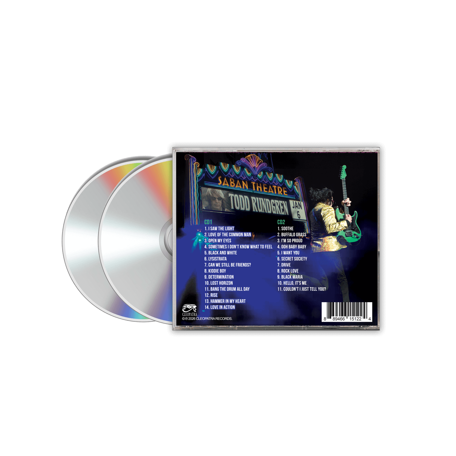 Todd Rundgren - Saban Theatre 2016 (2 CD)