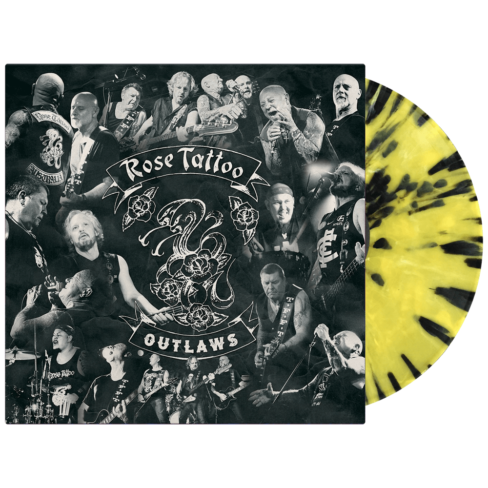 Rose Tattoo - Outlaws (Limited Edition Colored Vinyl) - Cleopatra Records