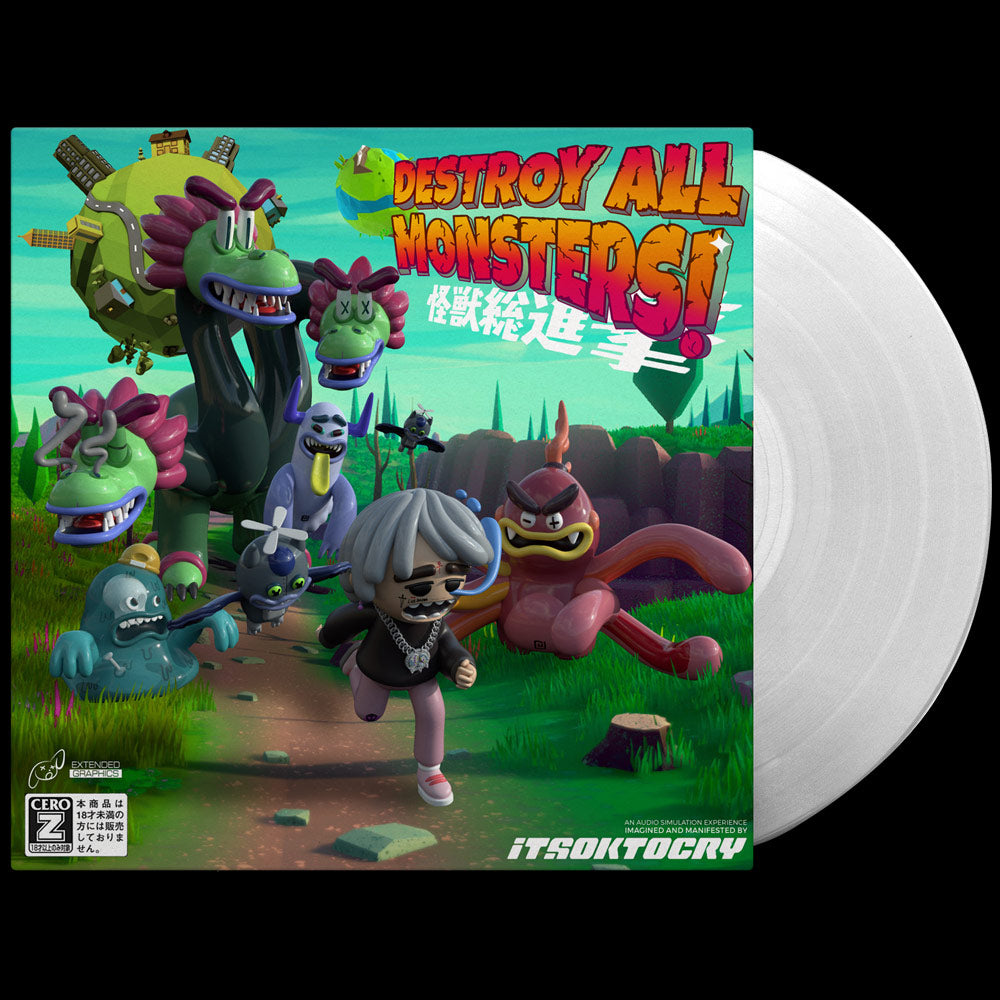 ITSOKTOCRY - Destroy All The Monsters! (Limited Edition Clear Vinyl)