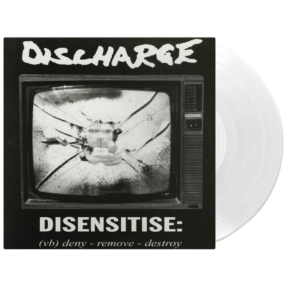 Discharge - Disensitise (Limited Edition White Vinyl)