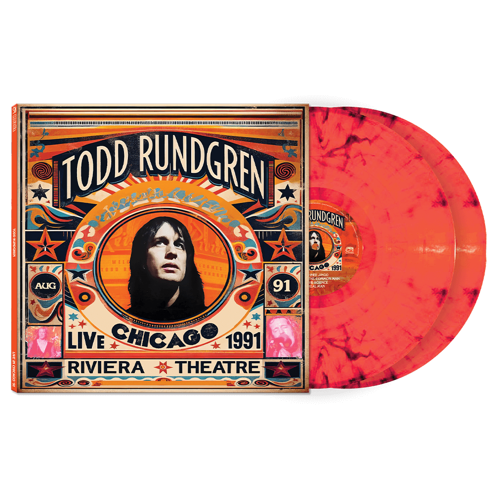 Todd Rundgren - Live in Chicago '91 (Red Marble Double Vinyl) - Cleopatra Records