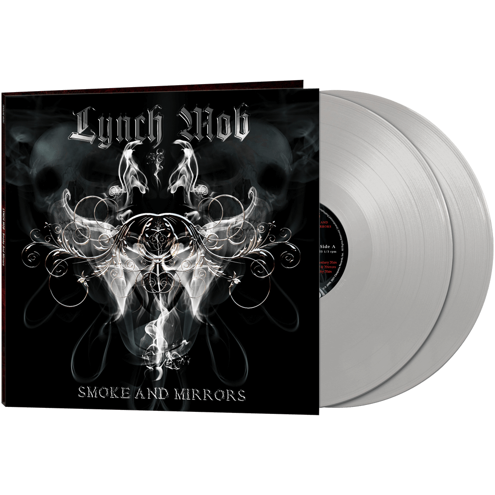 Lynch Mob - Smoke & Mirrors (Limited Edition Silver Double Vinyl) - Cleopatra Records