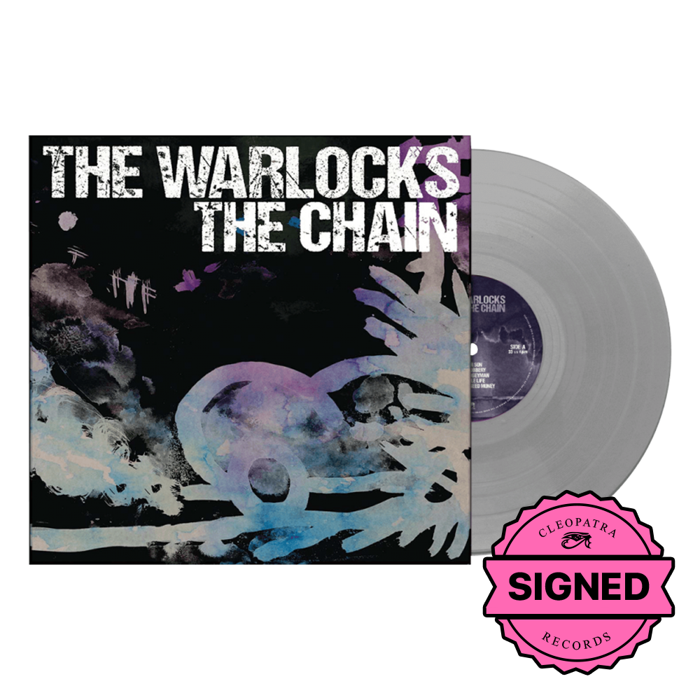 The Warlocks - The Chain (Silver Vinyl - Signed by Bobby Hecksher)