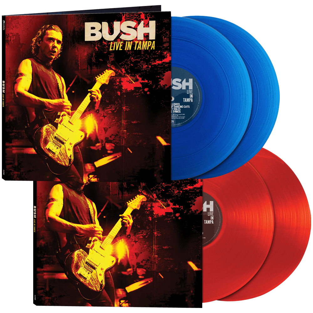 Bush - Live in Tampa (Limited Edition Double Colored Vinyl) - Cleopatra Records