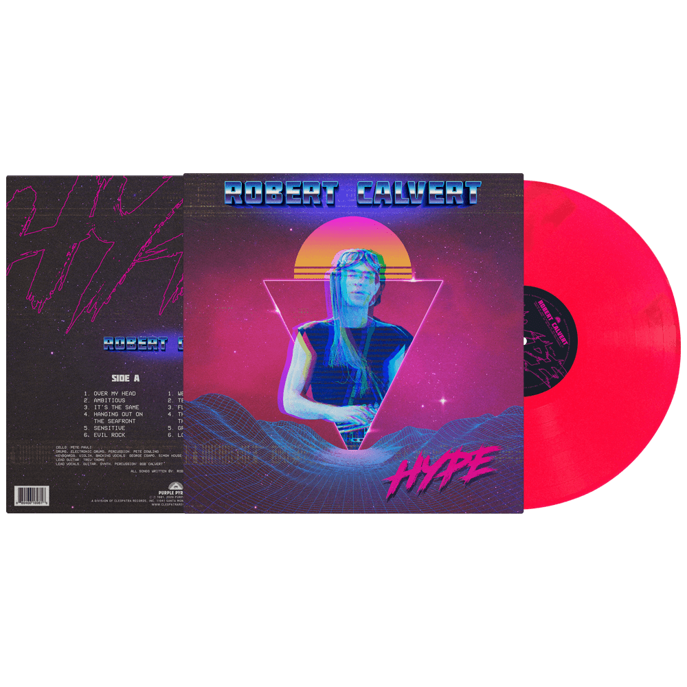 Robert Calvert - Hype (Limited Edition Colored Vinyl) - Cleopatra Records