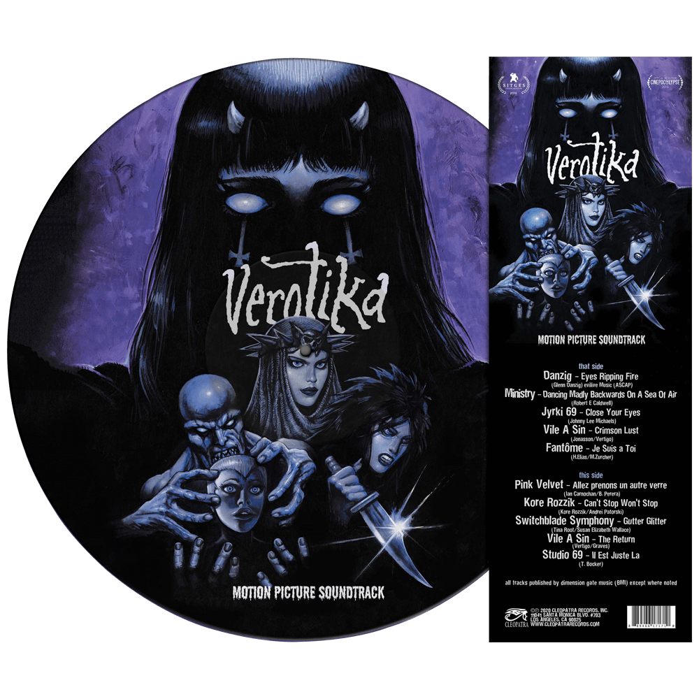 Verotika - Original Motion Picture Soundtrack (Limited Edition Picture Disc Vinyl) - Cleopatra Records