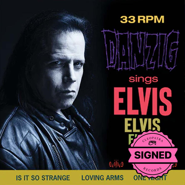 Danzig Sings Elvis (Gatefold Green Vinyl LP - Signed by Glenn Danzig)