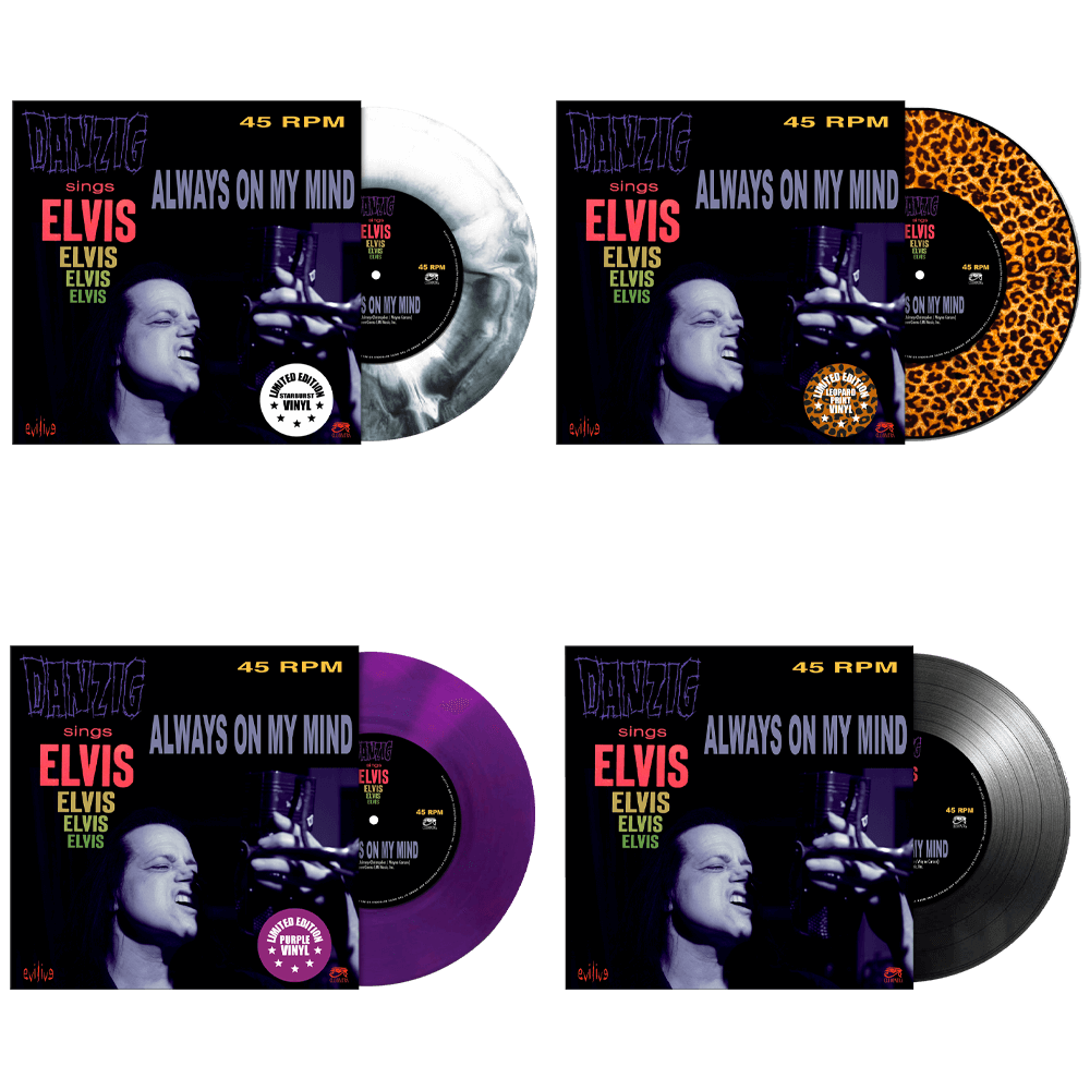 Danzig Sings Elvis - Always On My Mind (Limited Edition Colored 7" Vinyl)