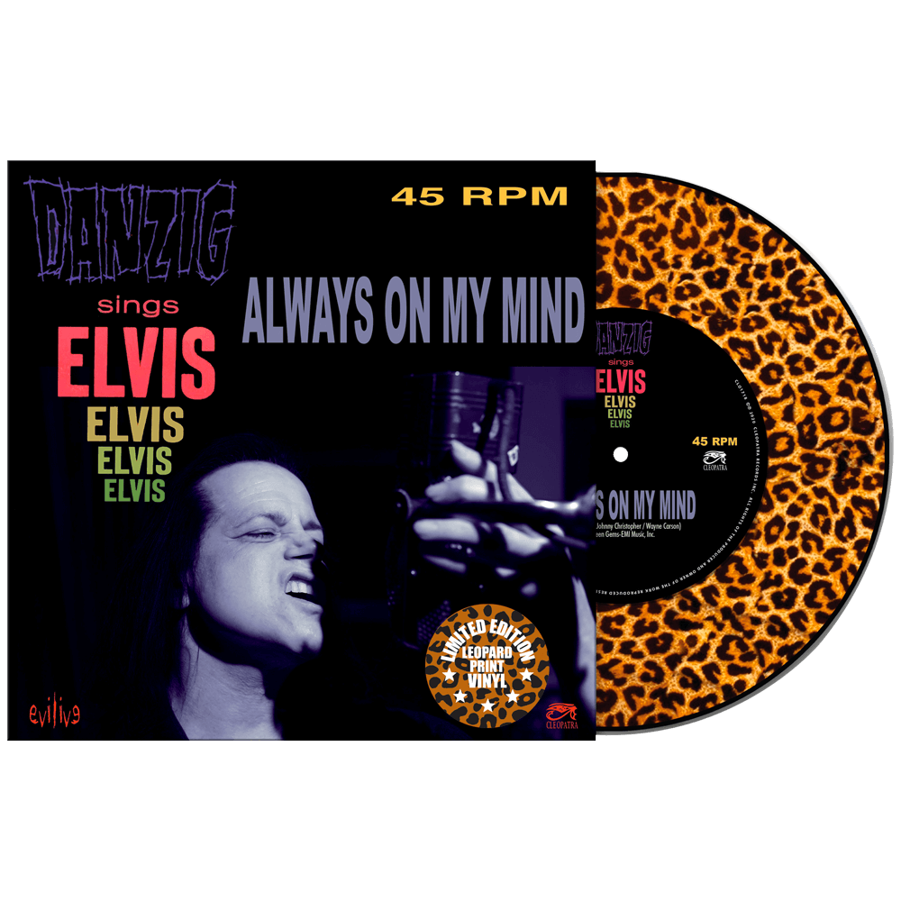 Danzig Sings Elvis - Always On My Mind (Limited Edition Colored 7" Vinyl)