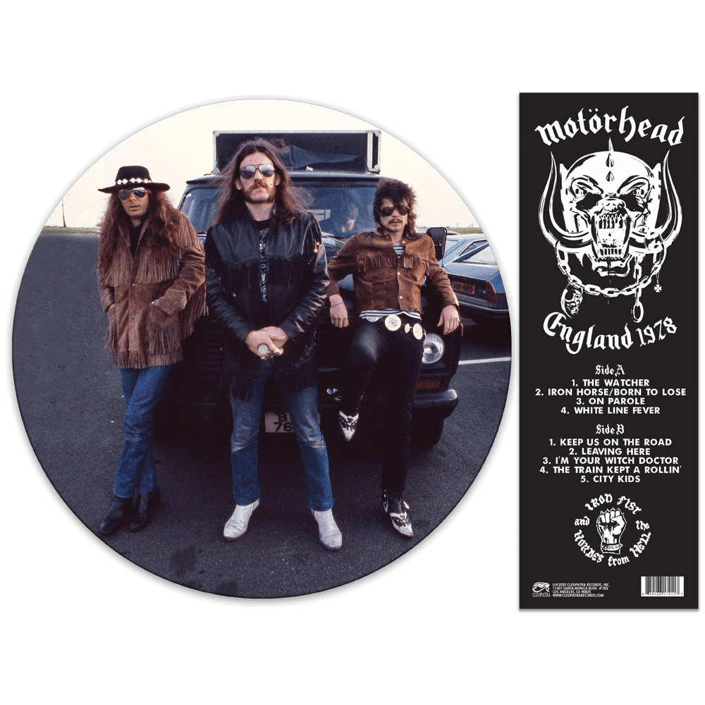 Motörhead - England 1978 (Limited Edition Picture Disc Vinyl)