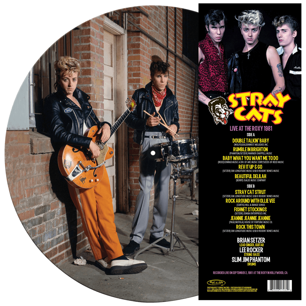 Stray Cats - Live at the Roxy 1981 (Limited Edition Picture Vinyl)