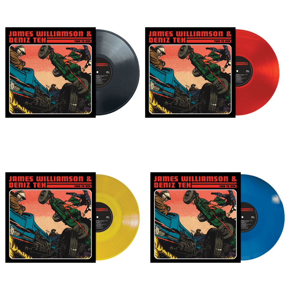 James Williamson & Deniz Tek - Two To One (Limited Edition Colored Vinyl) - Cleopatra Records