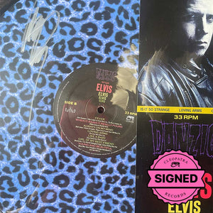 Danzig Sings Elvis (Signed Blue Leopard Picture Disc Vinyl)