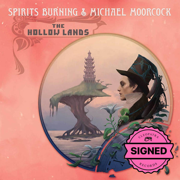 Spirits Burning & Michael Moorcock - The Hollow Lands (CD - Signed By Michael Moorcock)