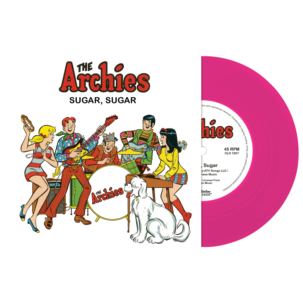 The Archies - Sugar Sugar (Limited Edition Pink 7" Vinyl)
