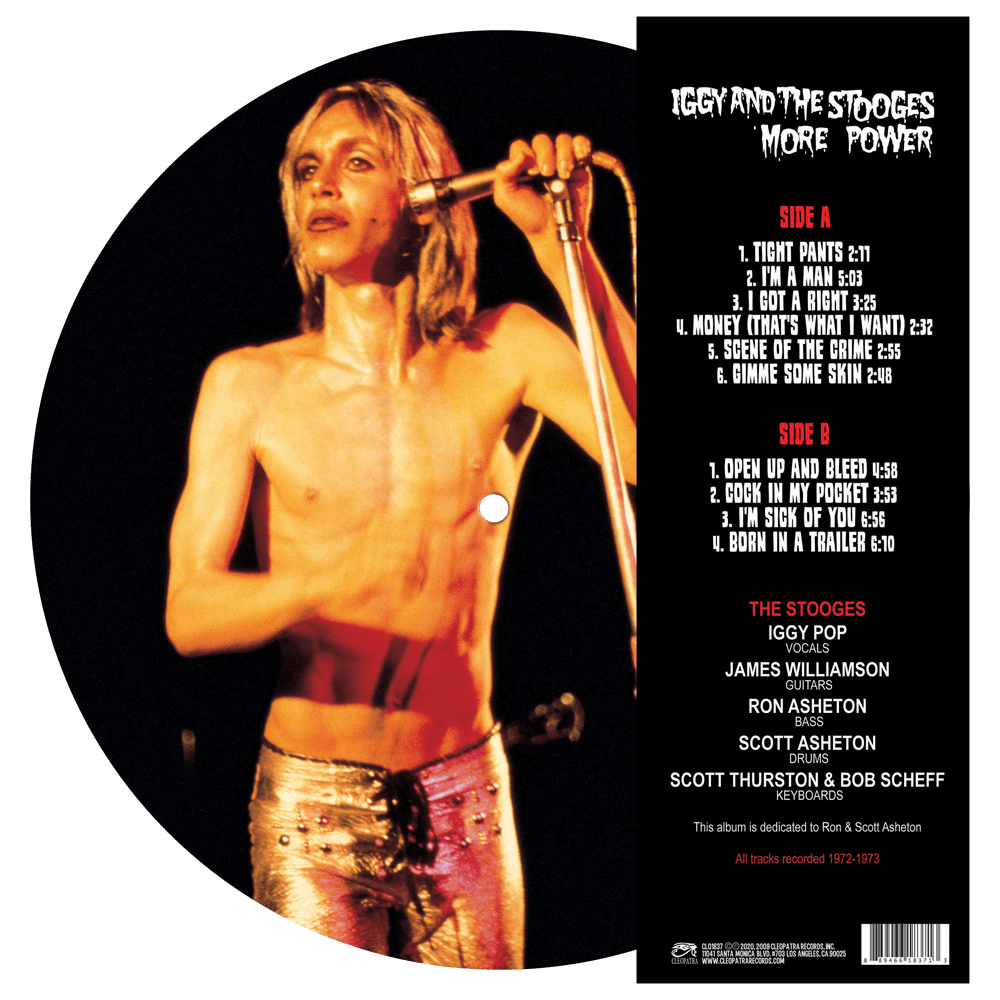 Iggy & The Stooges - More Power (Picture Disc Vinyl)