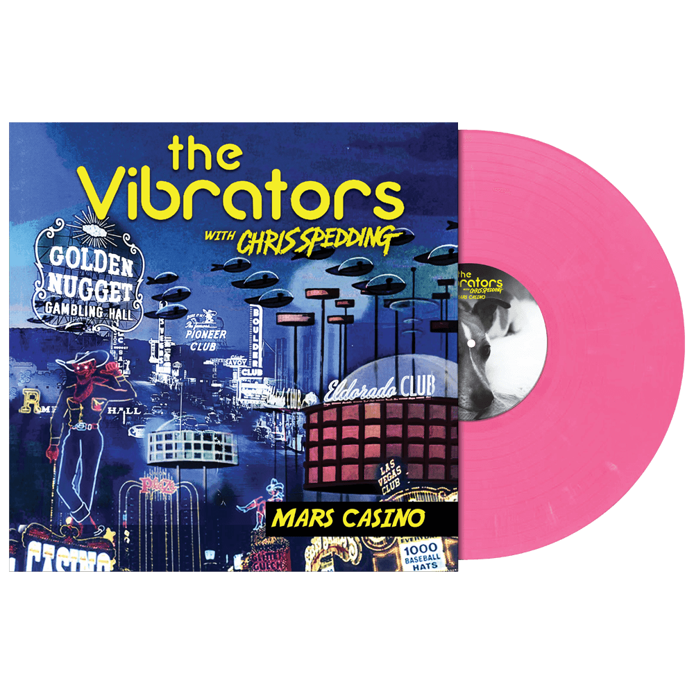 The Vibrators with Chris Spedding - Mars Casino (Limited Edition Pink Vinyl)