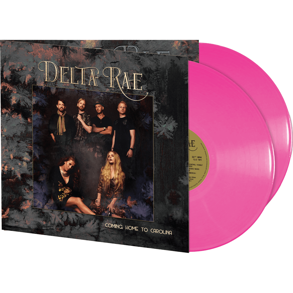 Delta Rae - Coming Home to Carolina (Limited Edition Pink Double Vinyl) - Cleopatra Records