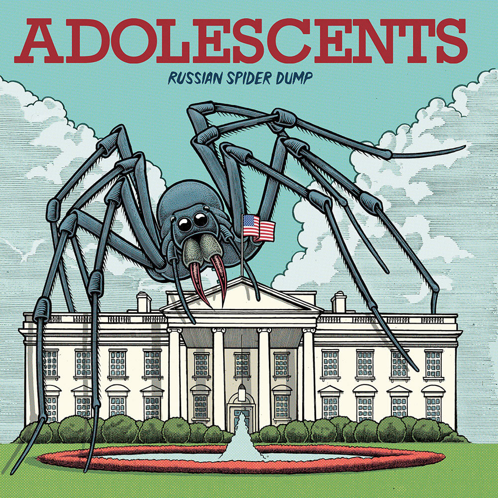 Adolescents - Russian Spider Dump (Limited Edition Green Vinyl)